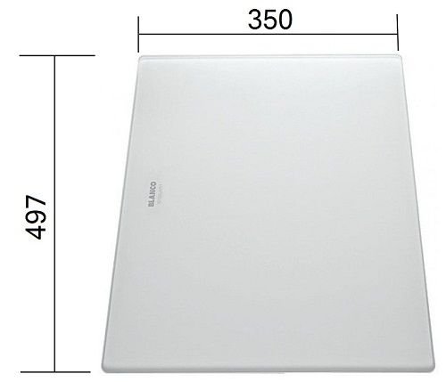 Кухонная мойка Blanco Axia III XL 6 S с белой доской из стекла 523514